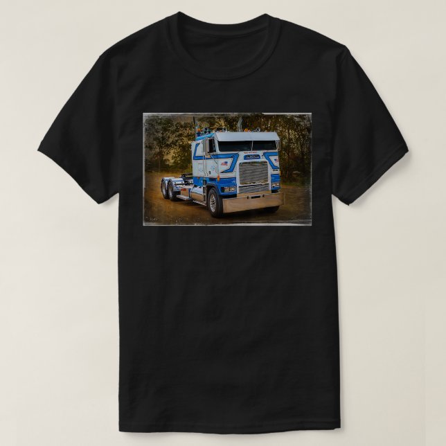 White Freightliners  T-Shirt (Design Front)