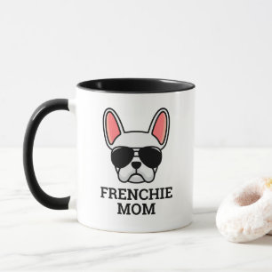 White French Bulldog Frenchie Dog Mum Mug