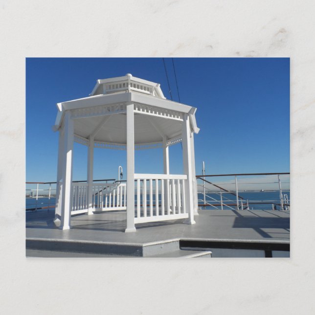 White Gazebo Postcard (Front)