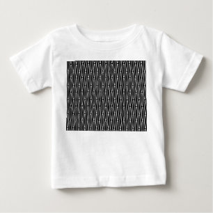 White Geometric Repeat Baby T-Shirt