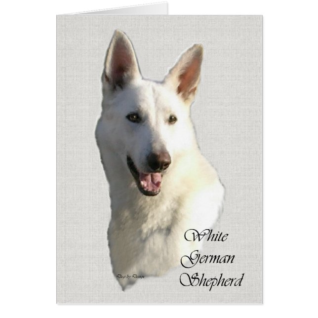 White German Shepherd Gifts (Front)