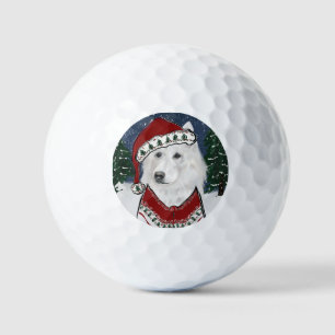 White German Shepherd Golf Balls