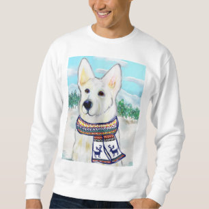 White German Shepherd Sweatshirt