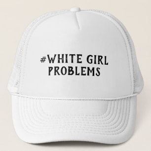 White Girl Hat