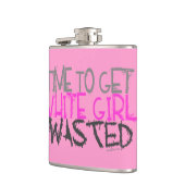White Girl Wasted Flask (Left)