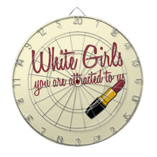 White Girls Dartboard