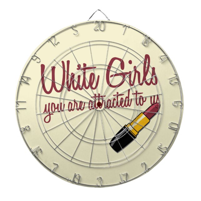 White Girls Dartboard (Front)