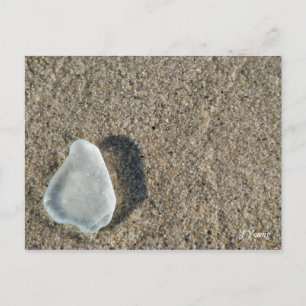 White Glass Postcard