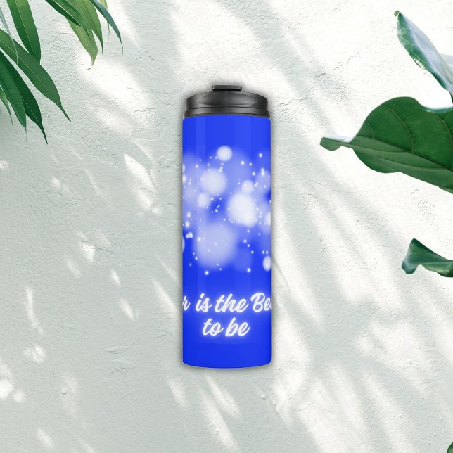 White Glow 'Together is the Best place to Be' | Thermal Tumbler (Creator Uploaded)