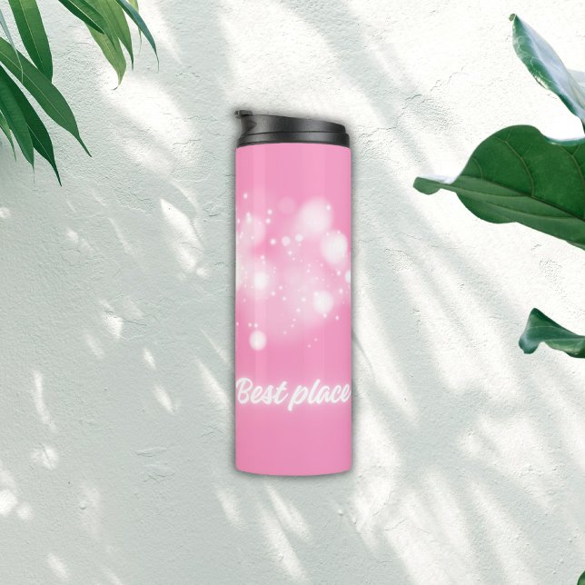White Glow 'Together is the Best place to Be' | Thermal Tumbler (Creator Uploaded)