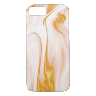 White Gold And Pink Marble Stone Texture Case-Mate iPhone Case