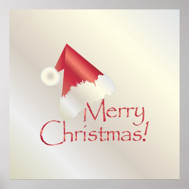 White gold Christmas Poster (Front)