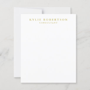 White Gold Colours Professional Trendy Plain Paper