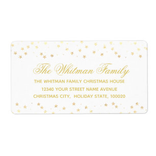 White Gold Family Stars Return Address