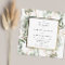 White Gold Foil Frame | Boho Botanical Eucalyptus