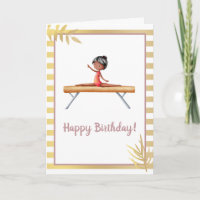 White Gold Gymnastics Beam Birthday