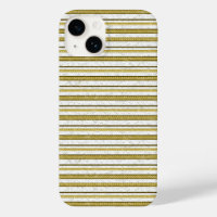 White gold lace stripes pattern