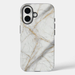 White Gold Marble Luxury Elegant Case
