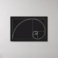 White Golden Spiral