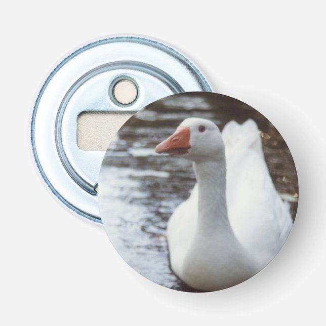 White Goose Bottle Opener (Front)