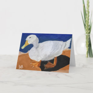White Goose Card