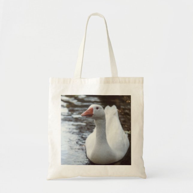 White Goose Tote Bag (Front)