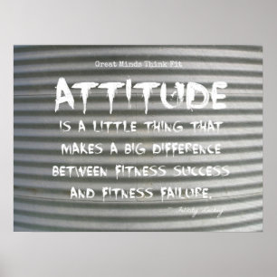 White Graffiti on Corrugated Iron Fitness Poster! Poster