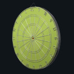 White Grape Green Spring Season Solid Colour Dartboard<br><div class="desc">Dartboard dart tossing throwing fun competitive game set and wall hanging art decor printed with White Grape Green Spring Season Solid Colour illustration and select products collection by TheFabricSeal print on demand shop at Zazzle.com #ZazzleMade https://www.zazzle.com/store/thefabricseal TheFabricSeal©️Original. White Grape Green is described as a light, fresh, and slightly greenish white...</div>