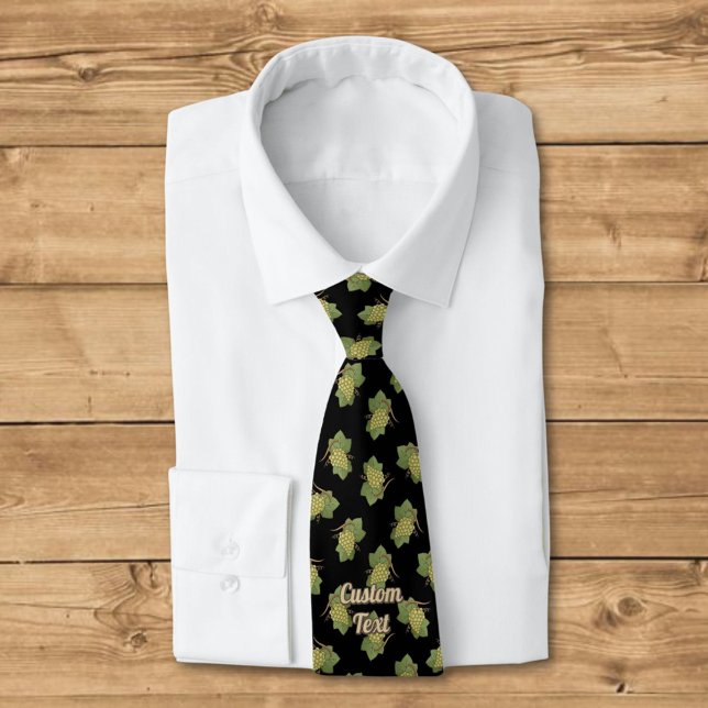 White Grapes Pattern Tie (Creator Uploaded)