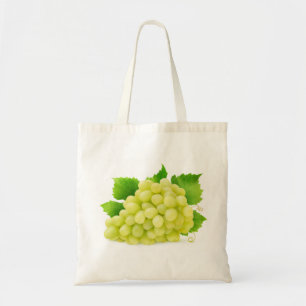 White grapes tote bag