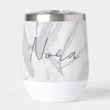 White Gray Personalized Marble Texture