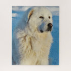White Great Pyrenees Livestock Guardian Dog