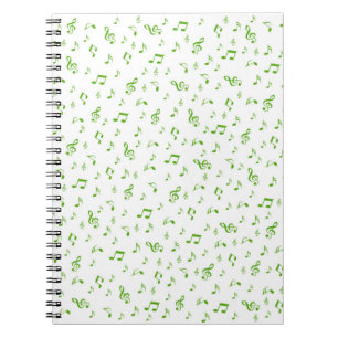 white,green,Musical+ Note, luxury, gold, royal, Notebook