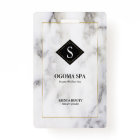 White & Grey Marble Gold Border