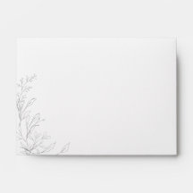 White & Grey Minimalistic Save the Date