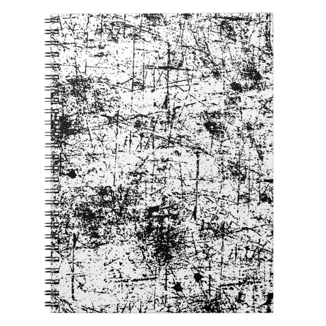 White Grunge Notebook (Front)
