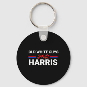 White Guys For Harris Kamala Key Ring