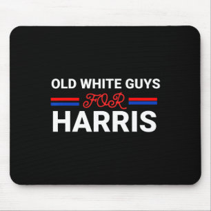 White Guys For Harris Kamala Mouse Pad