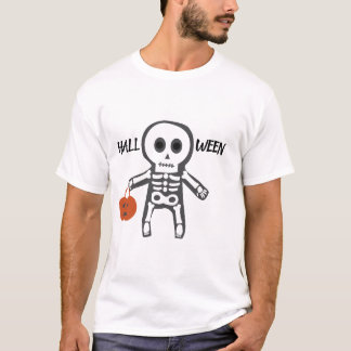 White Halloween T-Shirt