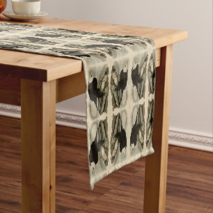 White-headed (Bald Eagle) Audubon Birds of America Short Table Runner