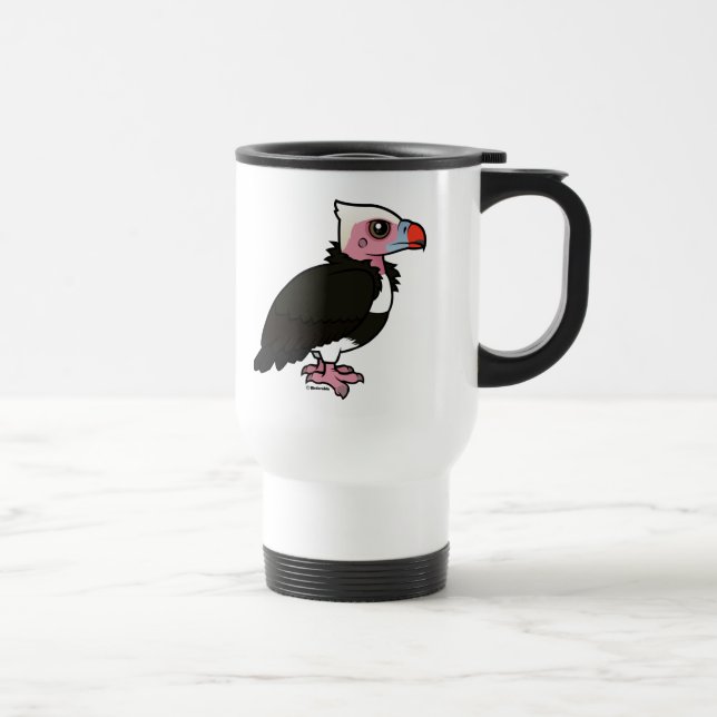 White-headed Vulture Travel Mug (Right)