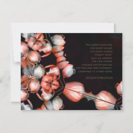 "White heart in black from sun" & Doubt Postcard