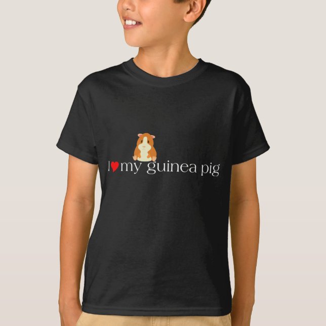 White Heart Muffin T-Shirt (Front)