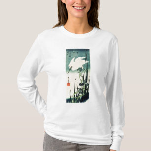 White Heron and Iris T-Shirt