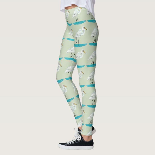 White Heron Leggings (Left)