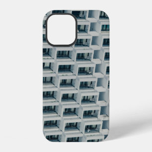 WHITE HIGH-RISE BUILDING iPhone 12 CASE