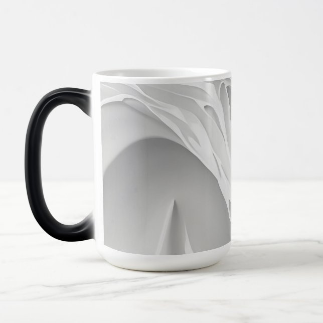 White Honeycomb Mug (Left)