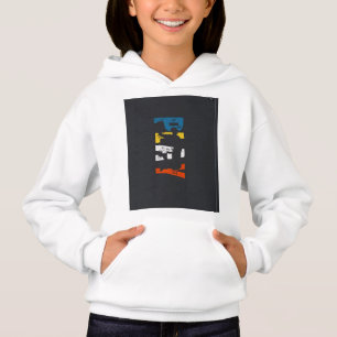 White hoodie back print