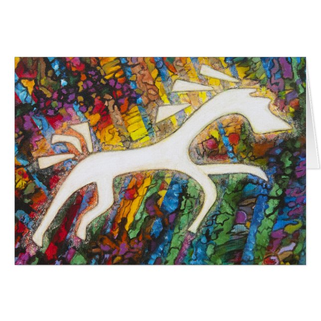 White Horse (Front Horizontal)