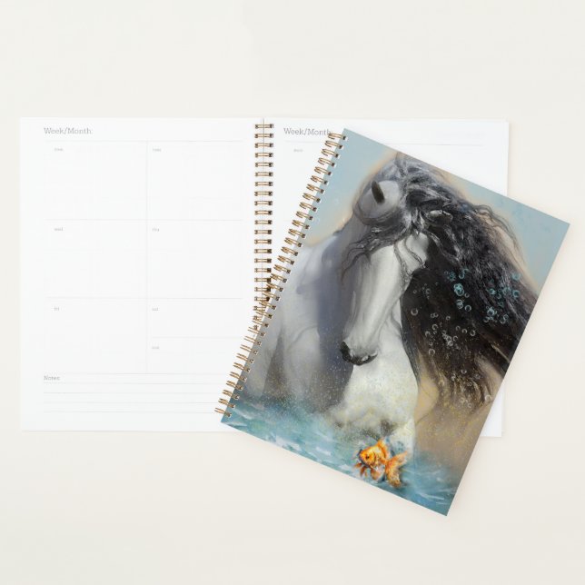 White Horse Andalusian Horse - Calendar, Planner (Display)